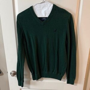American Eagle Outfitters Forest V-Neck Sweater